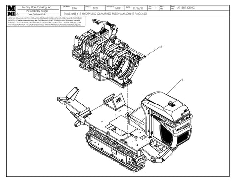 T618 ABRAZADERA HIDRÁULICA MF F/M PKG