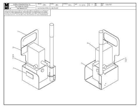 12/18/500 PIPE STAND PUMP