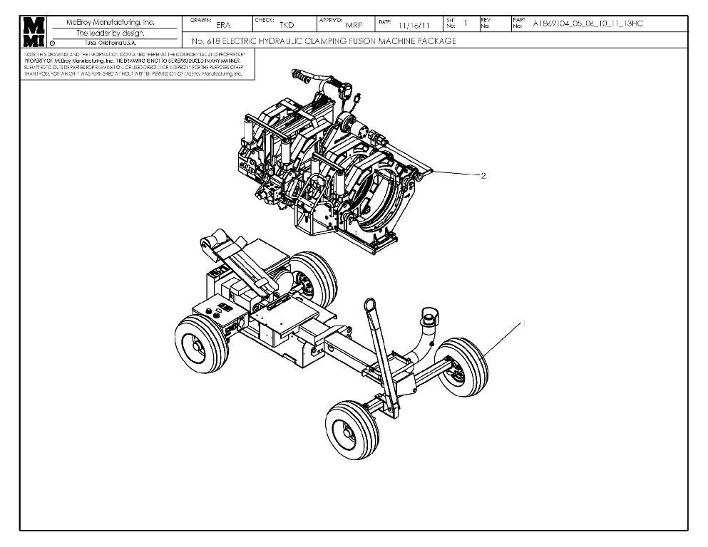 18 HYD CLPG HF 480V F/M PKG