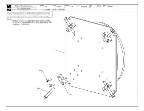 12 STUB END HOLDER ASSY